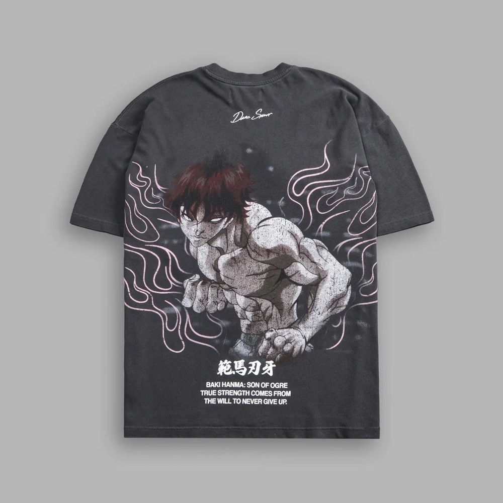THE CHAMPION "PREMIUM" OVERSIZED TEE IN WOLF GRAY